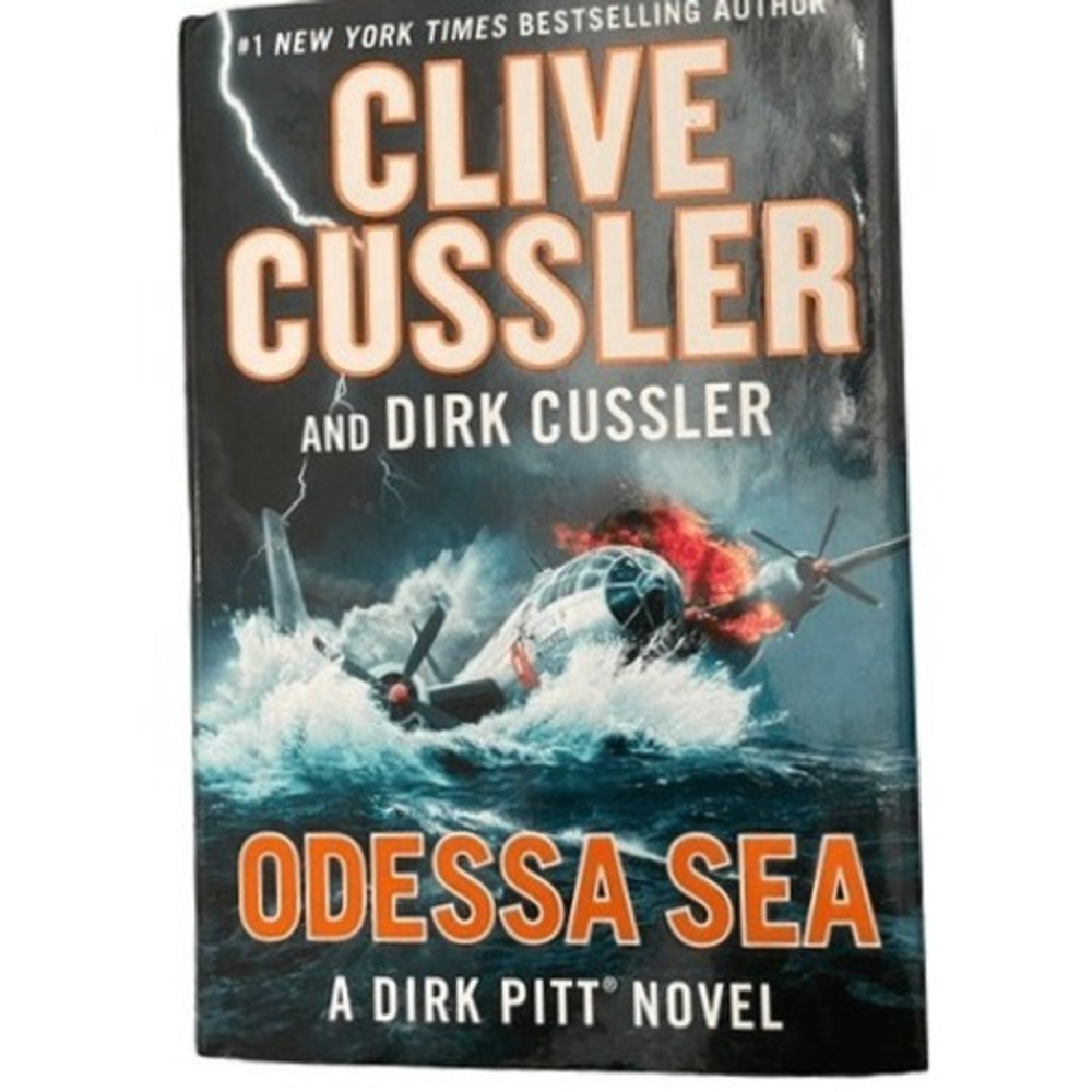 Odessa Sea Clive Cussler Dirk Pitt Novel Hardcover 2016 Action Thriller Book